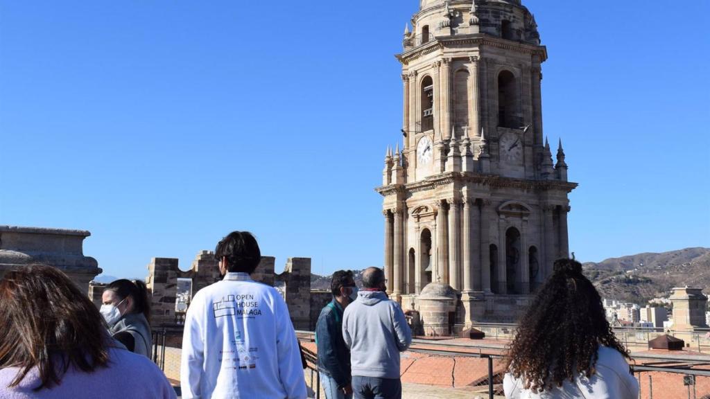 Visita a las cubiertas de la Catedral, en una imagen de archivo.
