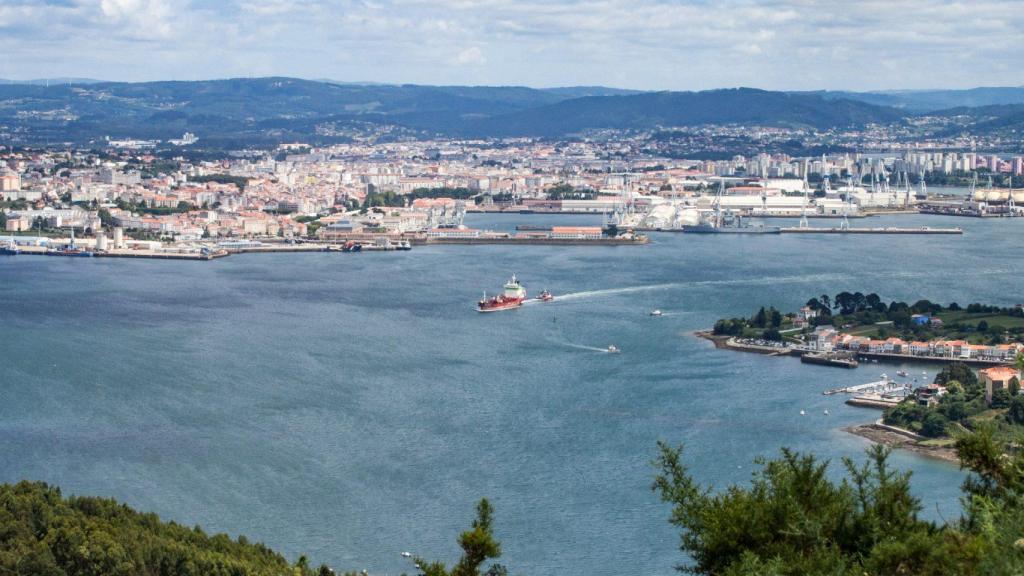 Panorámica de Ferrol. Foto:
