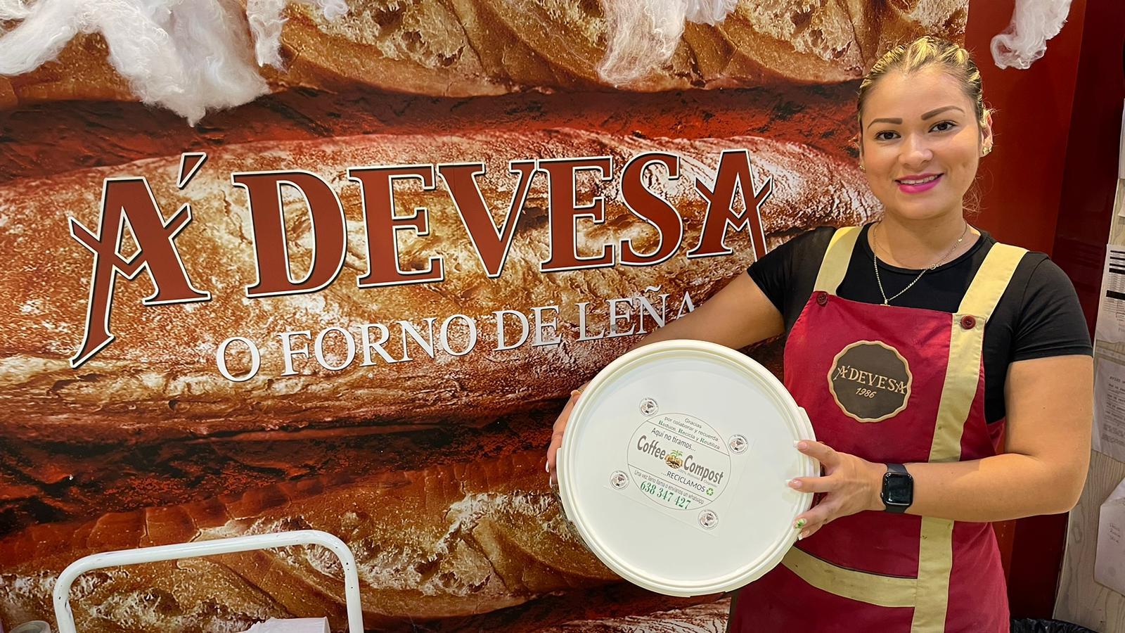 Uno de los locales que colaboran con el proyecto Coffee Compost (Cedida).