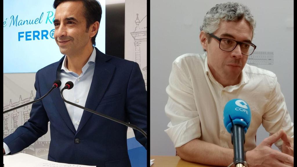 Rey Varela y Rivas en sendas comparencias realizadas esta mañana