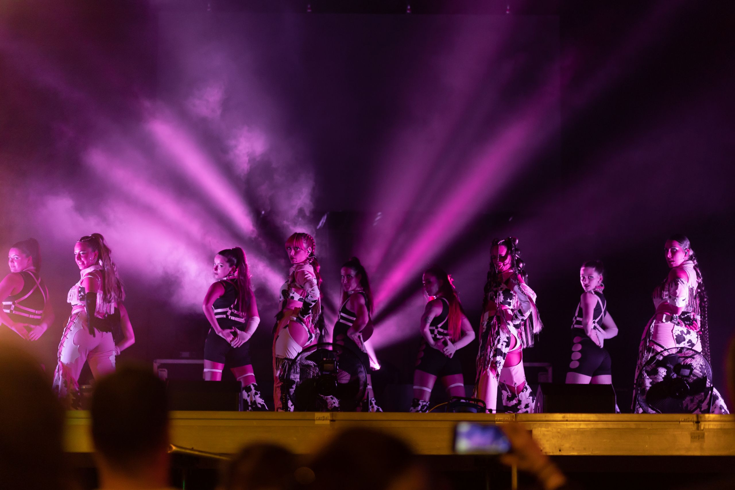 Girl’s Gang en concierto. Fotos: Cedidas