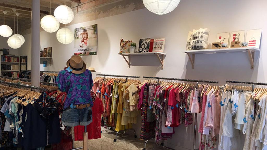 Estas tiendas venden productos donados.