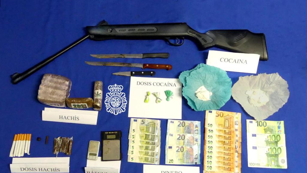 Drogas incautadas en Salamanca