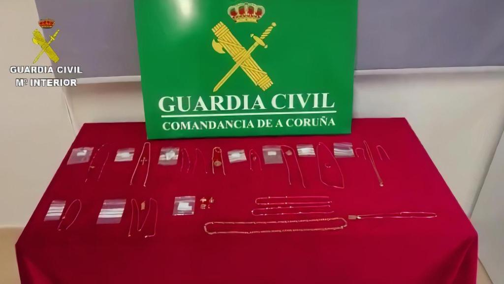 Detenidos dos vecinos de Santiago como presuntos autores de ocho robos de joyas con violencia