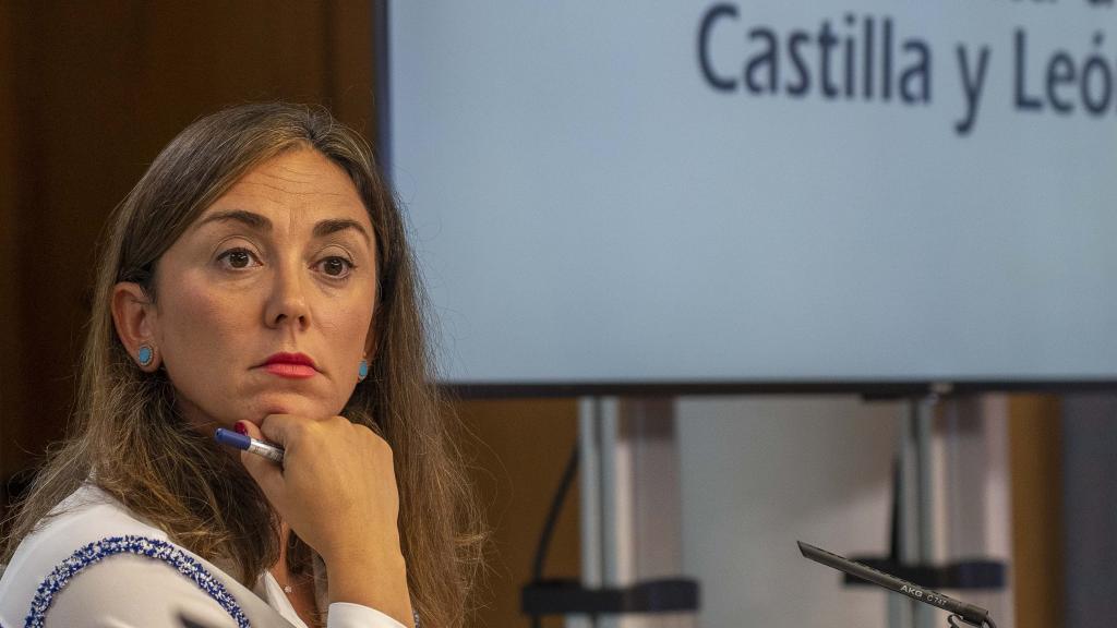 La consejera de Movilidad y Transformación Digital, María González Corral