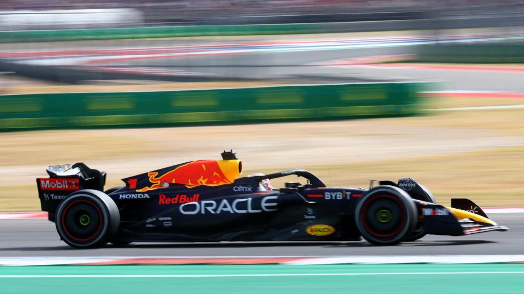 Max Verstappen, en acción en EEUU