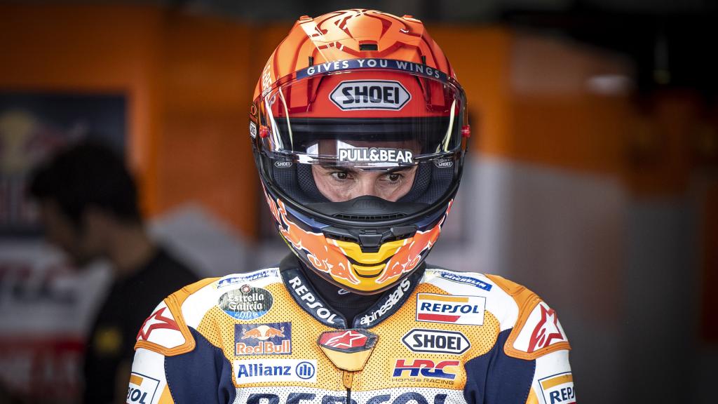 Marc Márquez, durante el Gran Premio de Malasia de MotoGP 2022
