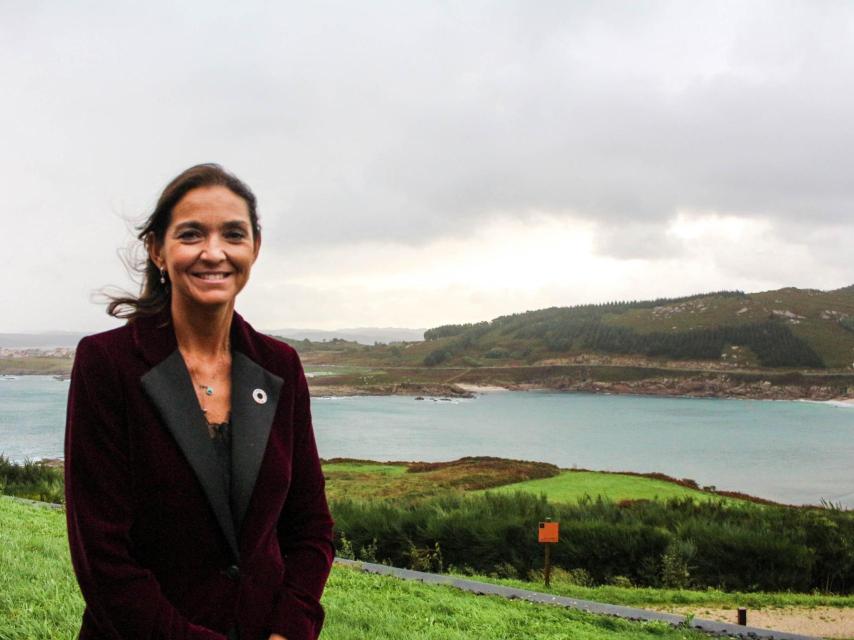 Reyes Maroto, ministra de Industria, Comercio y Turismo, durante la entrevista con EL ESPAÑOL-Invertia.