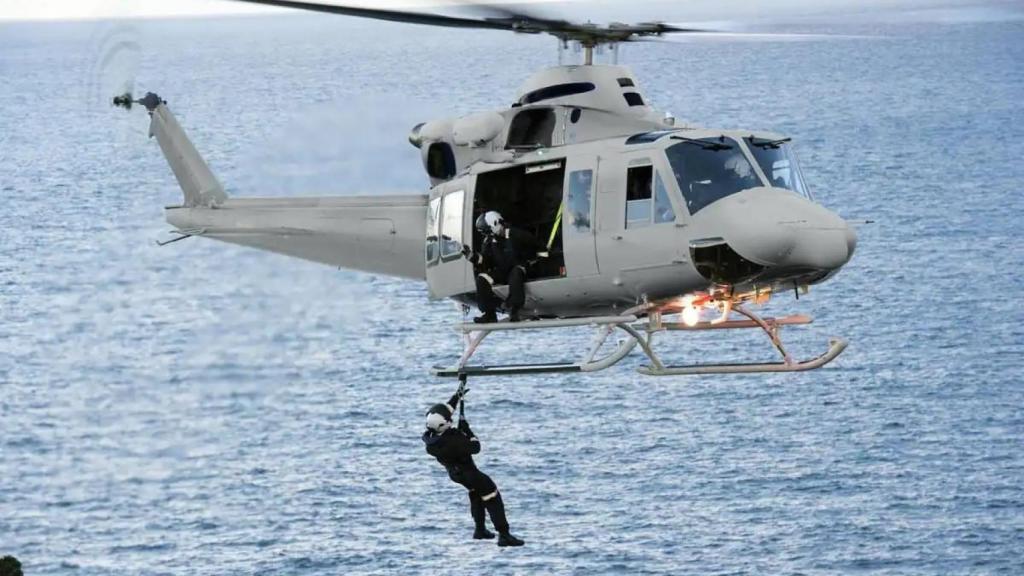 Bell 412 EPI en su versión naval