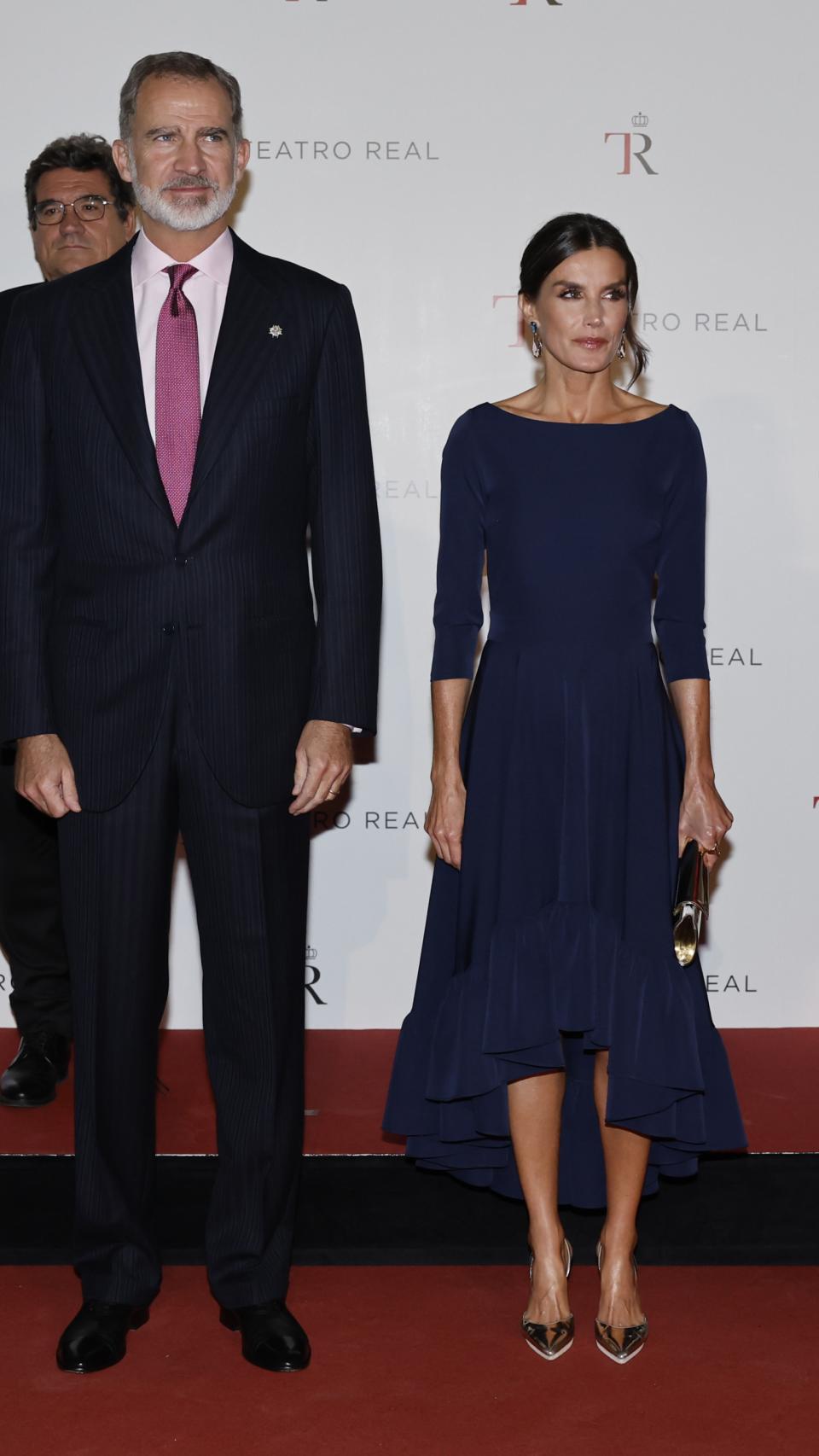 El 'look' que ha escogido la Reina para la inauguración de temporada del Teatro Real.