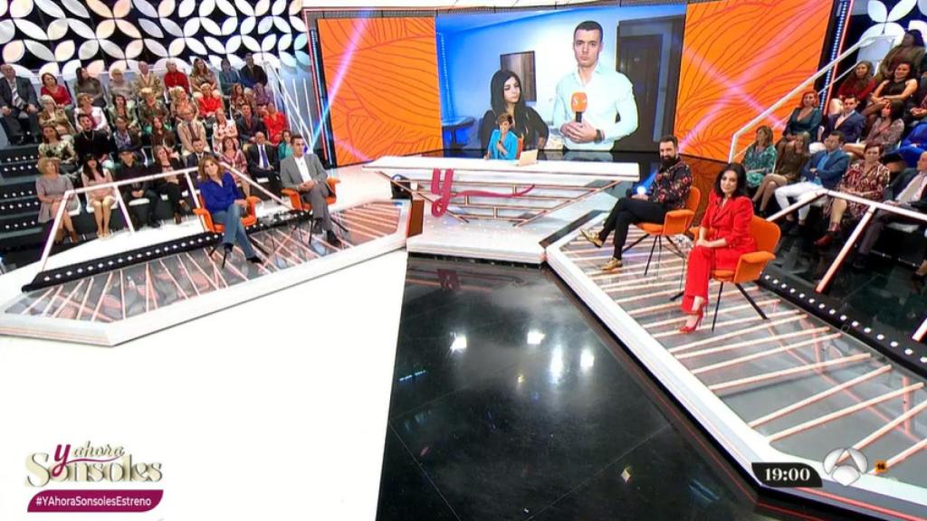 El plató de 'Y ahora Sonsoles'.