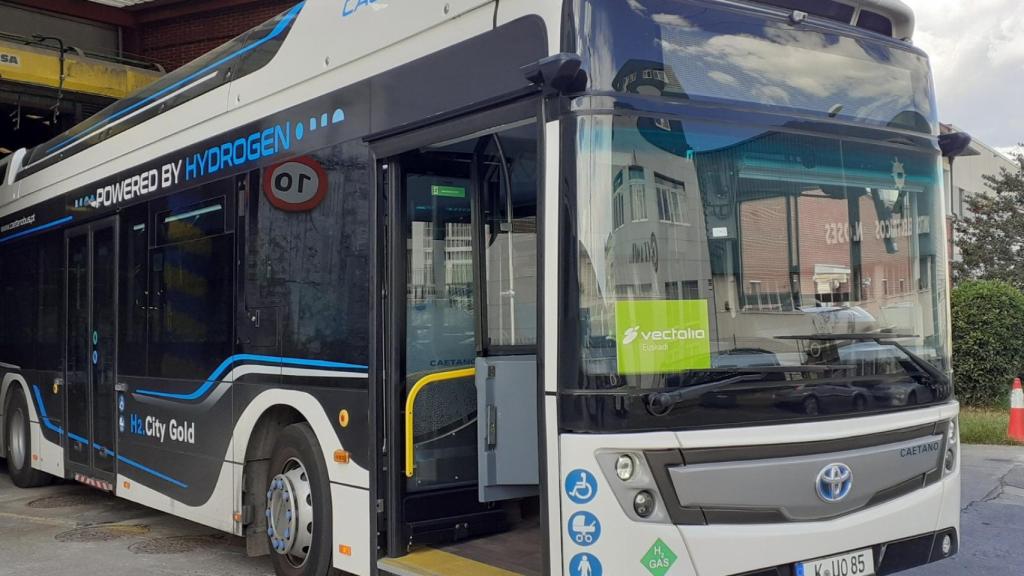 Uno de los autobuses menos contaminantes de la ciudad de Alicante.