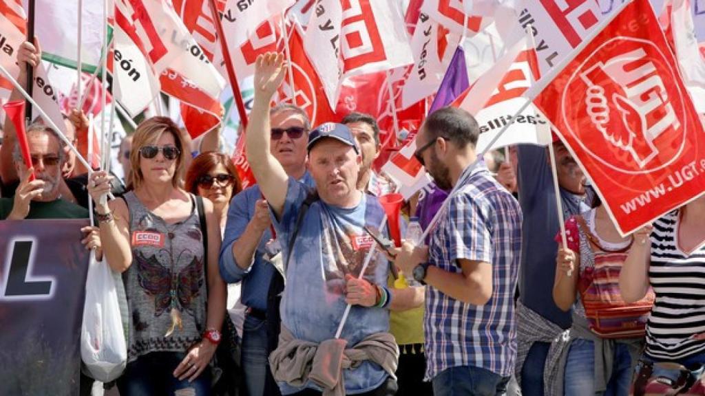 Manifestación de UGT