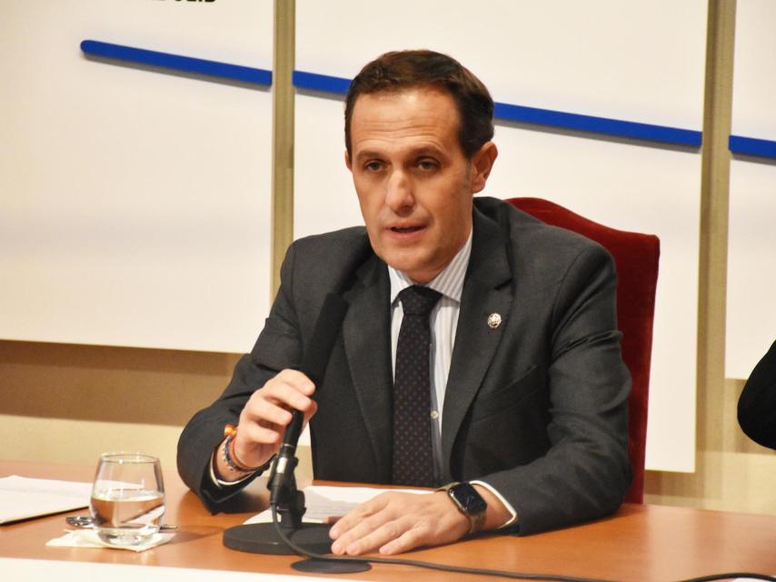 Conrado Íscar, presidente del PP de Valladolid y de la Diputación, en una imagen de archivo.