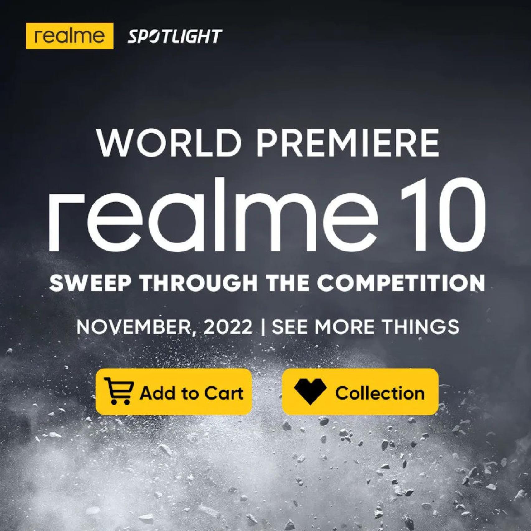 Anuncio del nuevo Realme 10