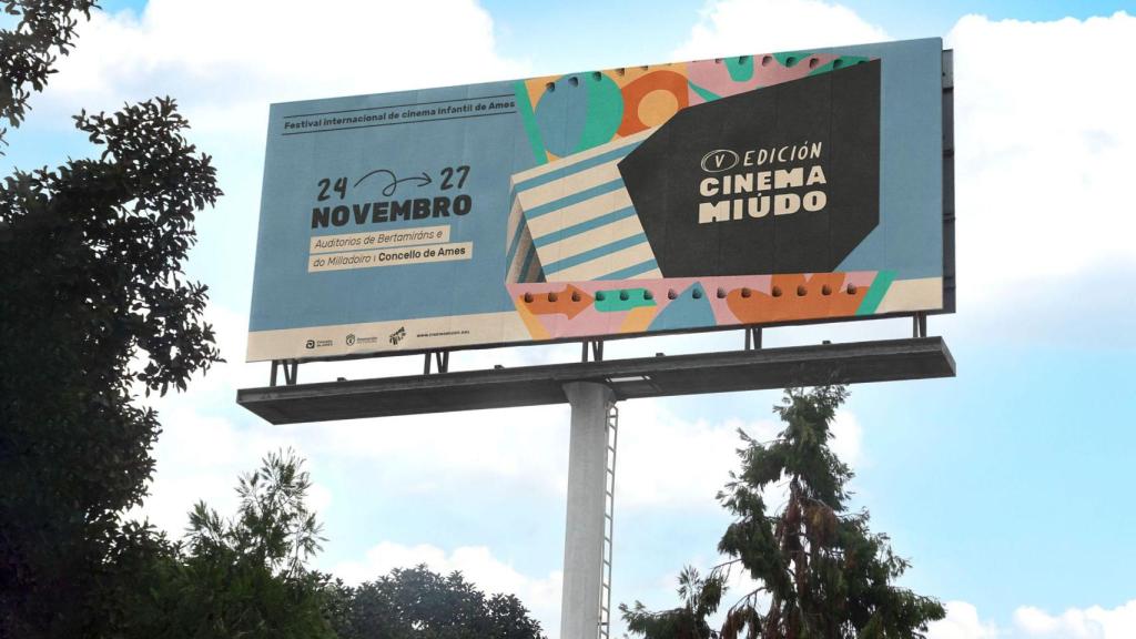 Cartel del festival Cinema Miúdo