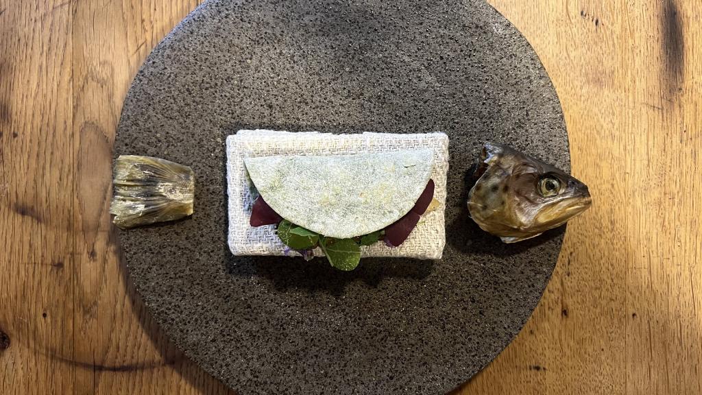 Uno de los pases del menú de Oba