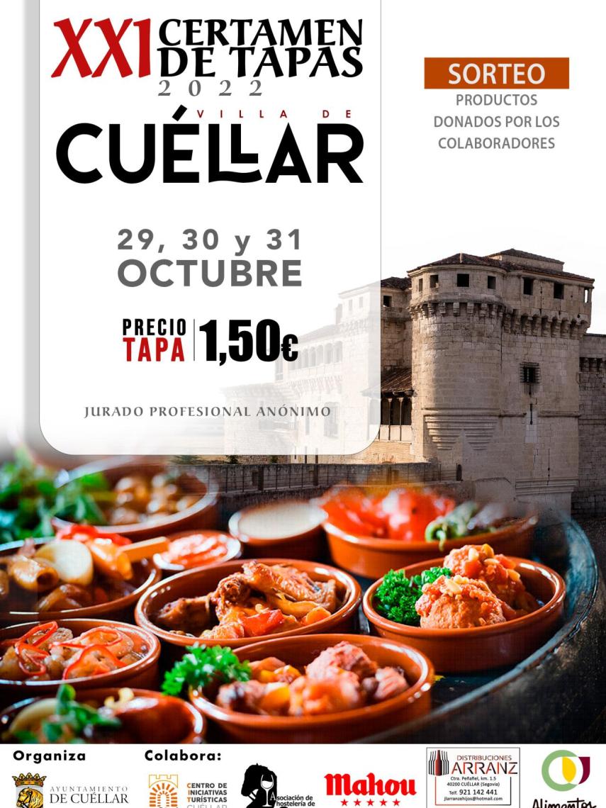 Certamen de tapas de Cuéllar.