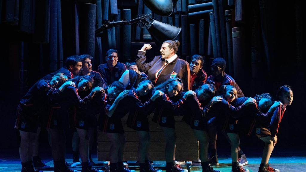 Un momento del musical 'Matilda'