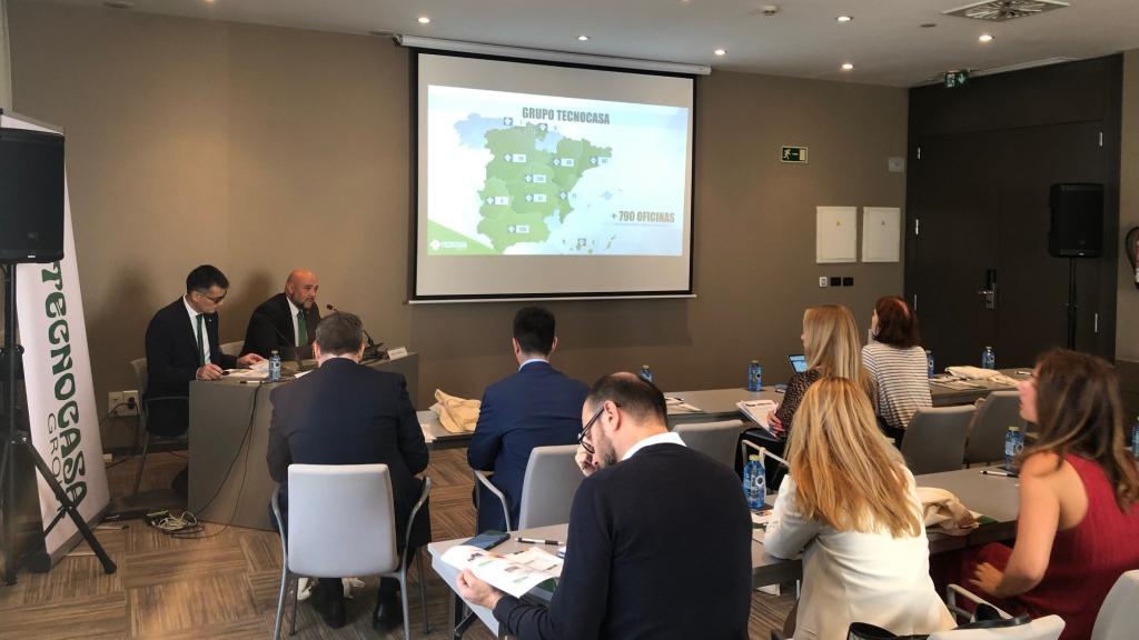 Presentación del informe de Tecnocasa, este martes.