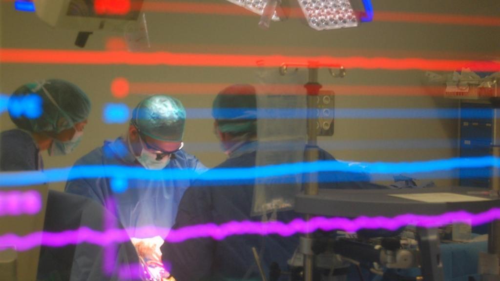 Cirugía cardiaca en un hospital Ribera.
