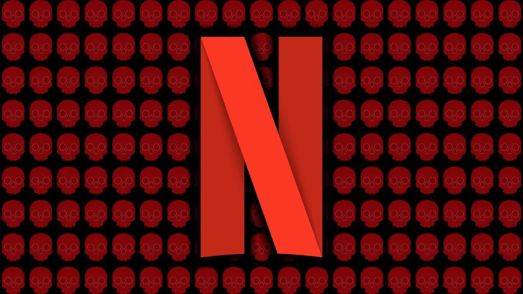 Fotomontaje con el logo de Netflix.