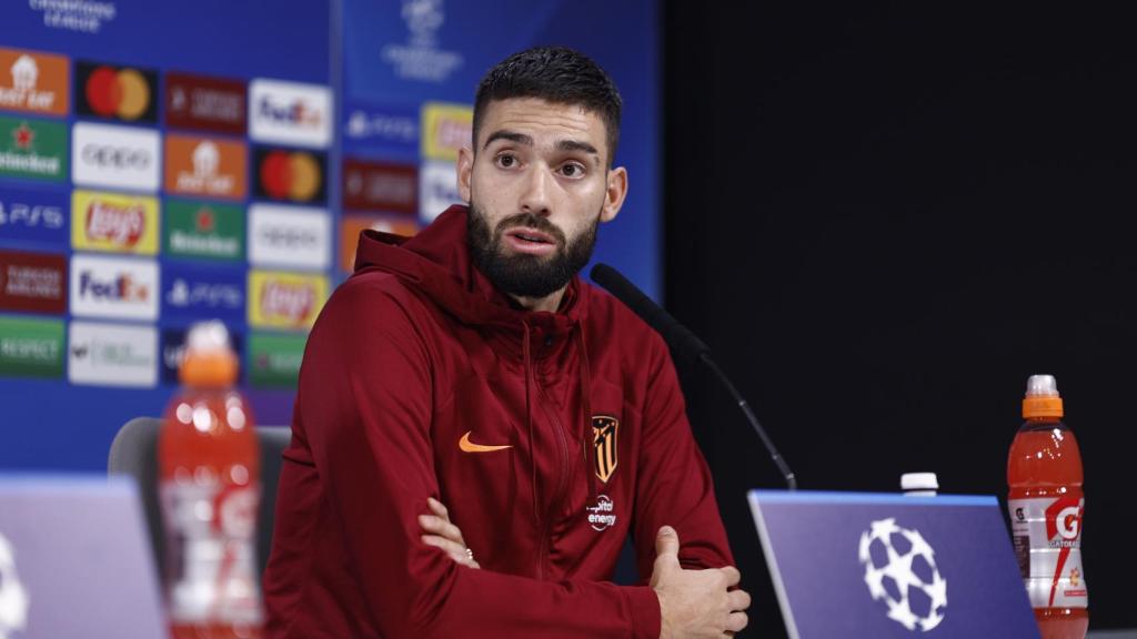 Carrasco, en rueda de prensa.