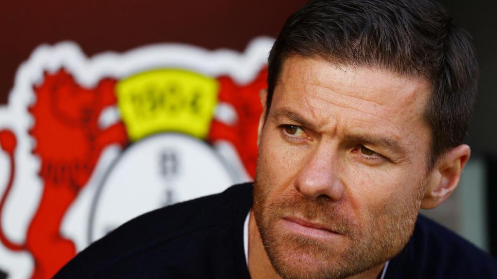 Xabi Alonso, en el banquillo del Bayer Leverkusen