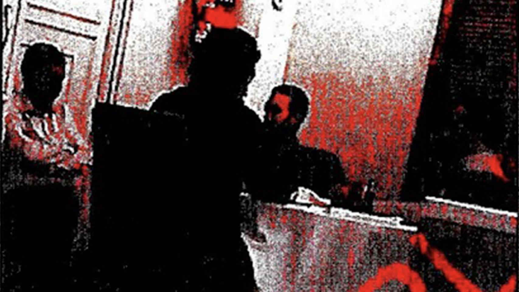 De izq. a dch.: Joan Canadell, Roger Vilaseca, David Ollé y Miquel Montero de Quadras, en la imagen de su reunión obtenida por la Guardia Civil.