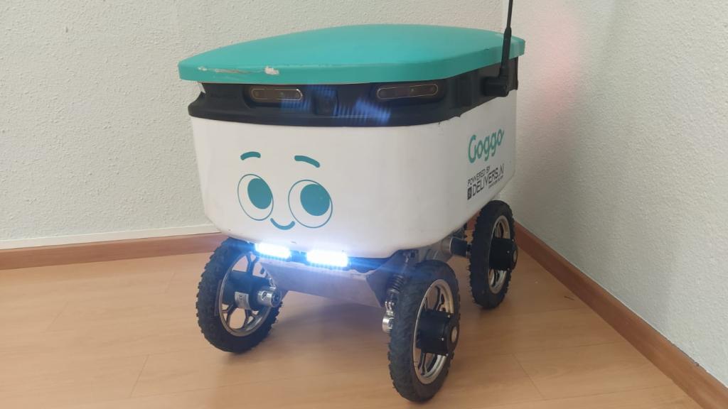 Otro modelo de robot repartidor.