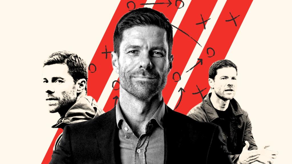 Xabi Alonso, entrenador del Bayer 04 Leverkusen