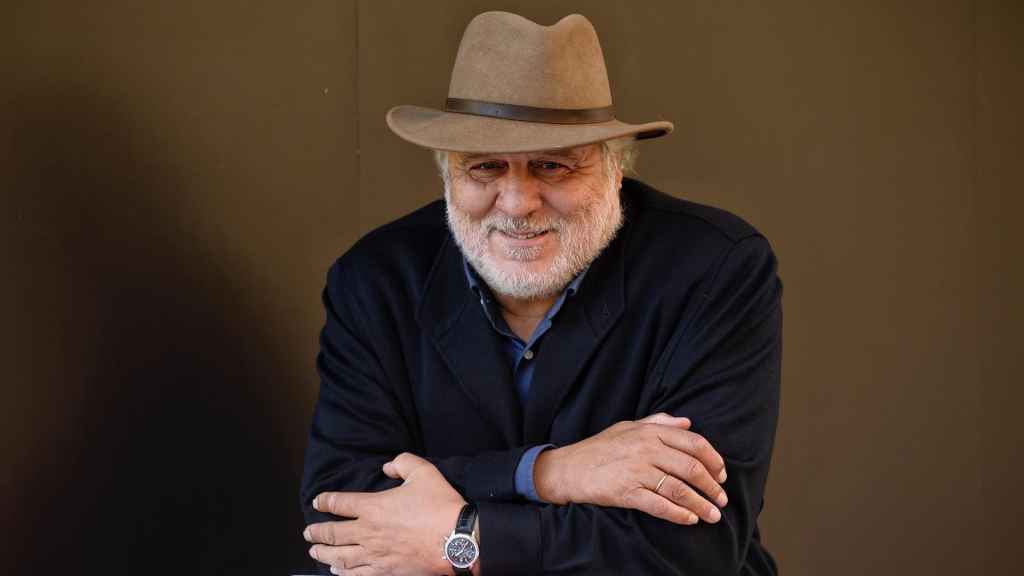 José Luis López-Linares, en la presentación de la película en la Seminci. Foto: EFE/Nacho Gallego