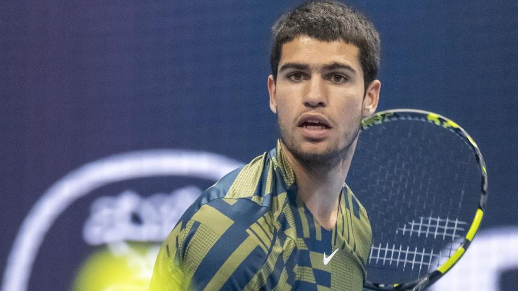 Carlos Alcaraz, en el ATP 500 de Basilea