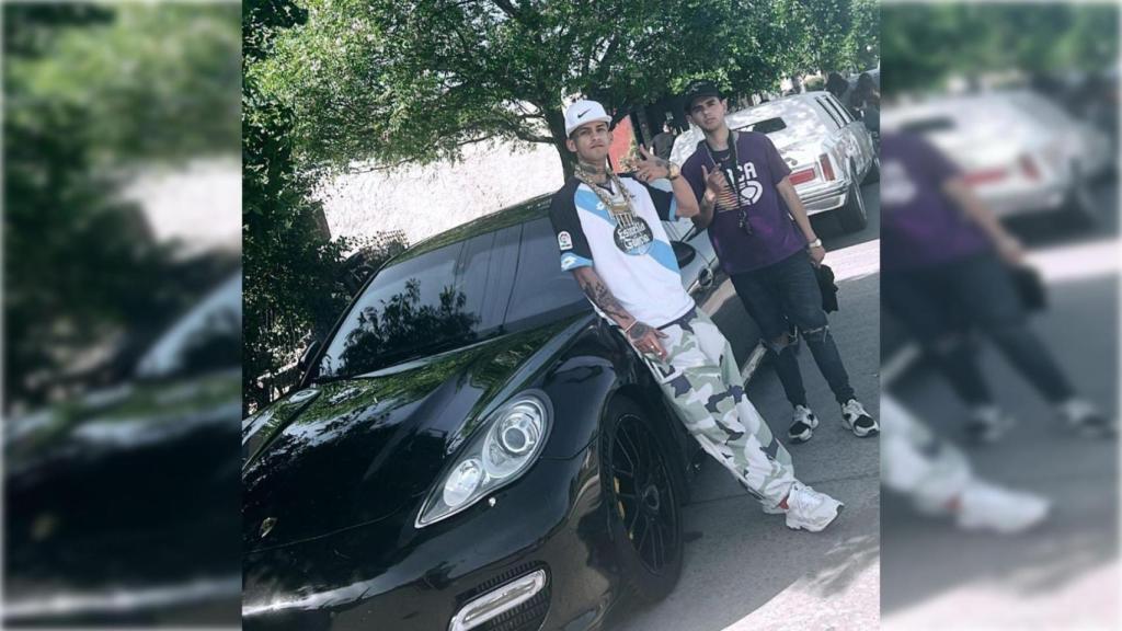 L-Gante posa con una camiseta del Dépor en su Instagram.