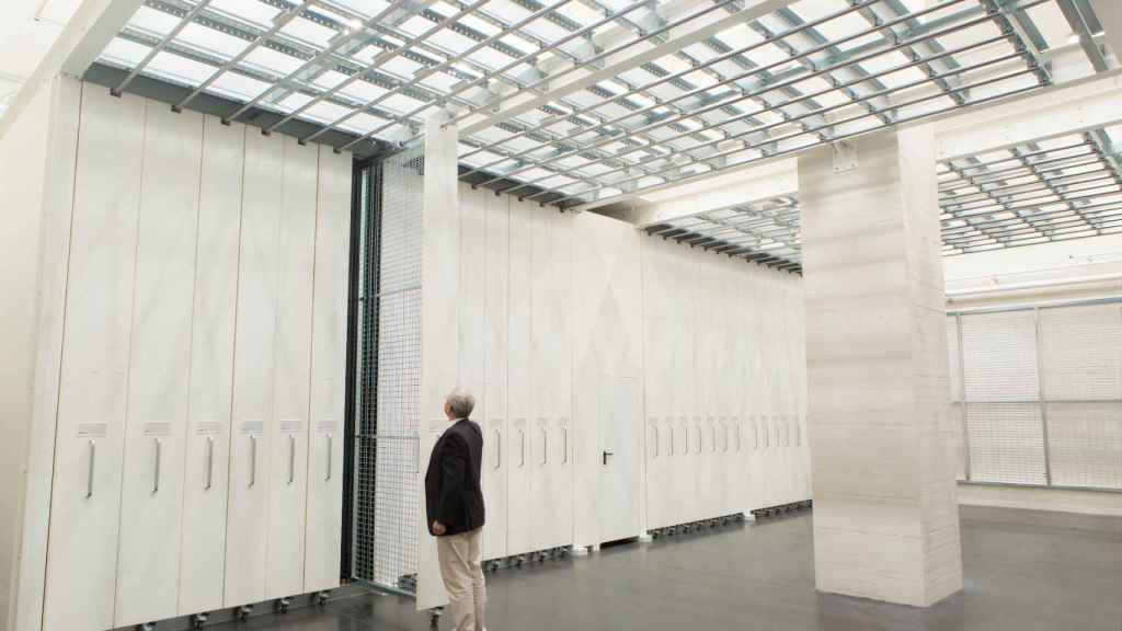 Depósito de un museo.