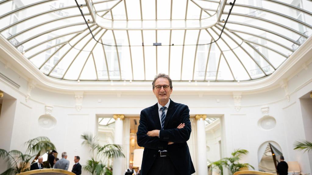 Sansonetti recibe a EL ESPAÑOL en las dependencias del madrileño Hotel Mandarín Oriental Ritz.