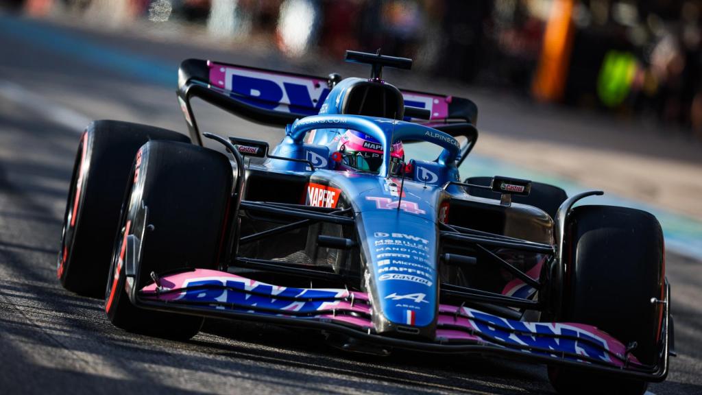 Fernando Alonso en el Gran Premio de Estados Unidos