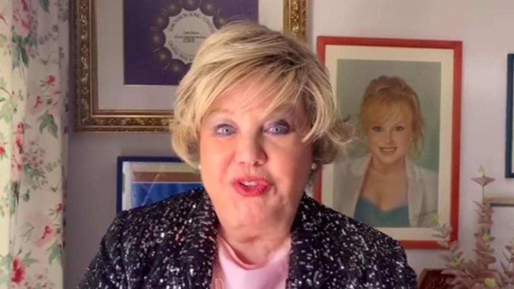 Captura de Karina en el vídeo que ha compartido en Instagram.