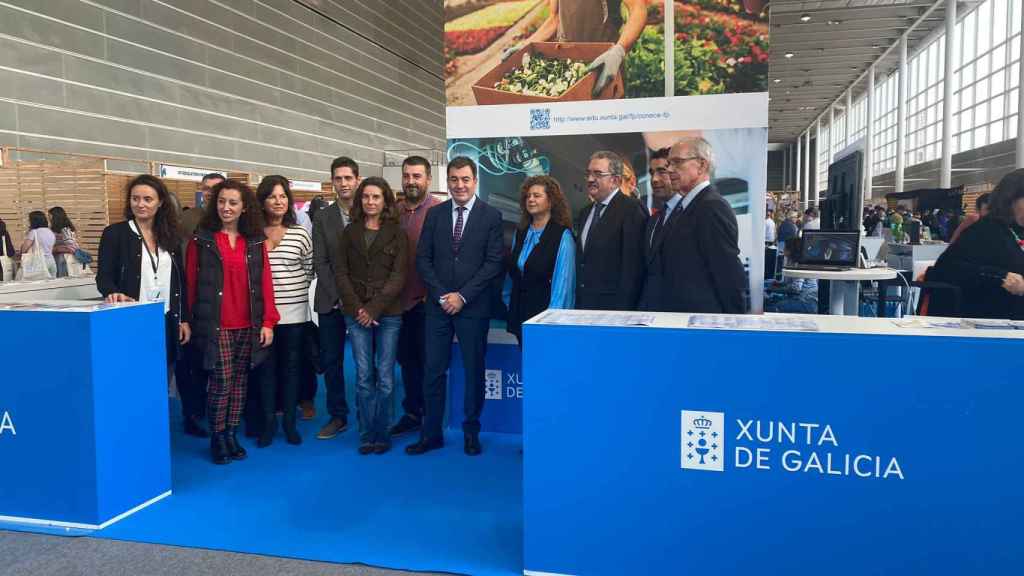 El conselleiro de Educación en la inauguración del XI Salón de Educación y Formación de Galicia, Edugal.