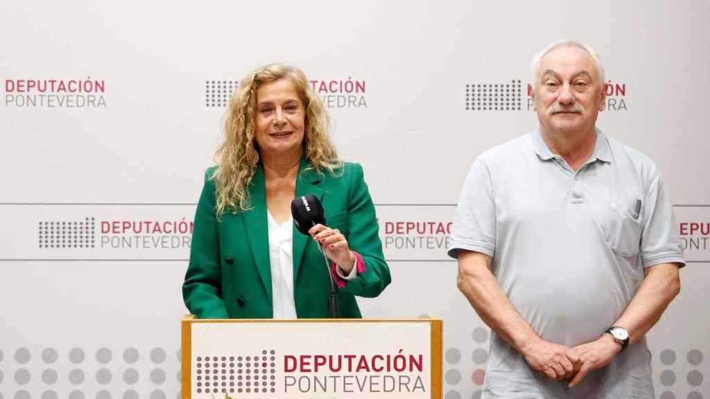 Carmela Silva y César Mosquera.