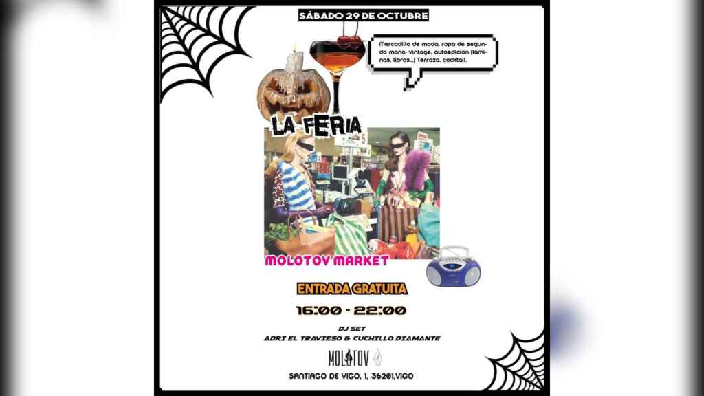 Cartel del evento de este sábado.