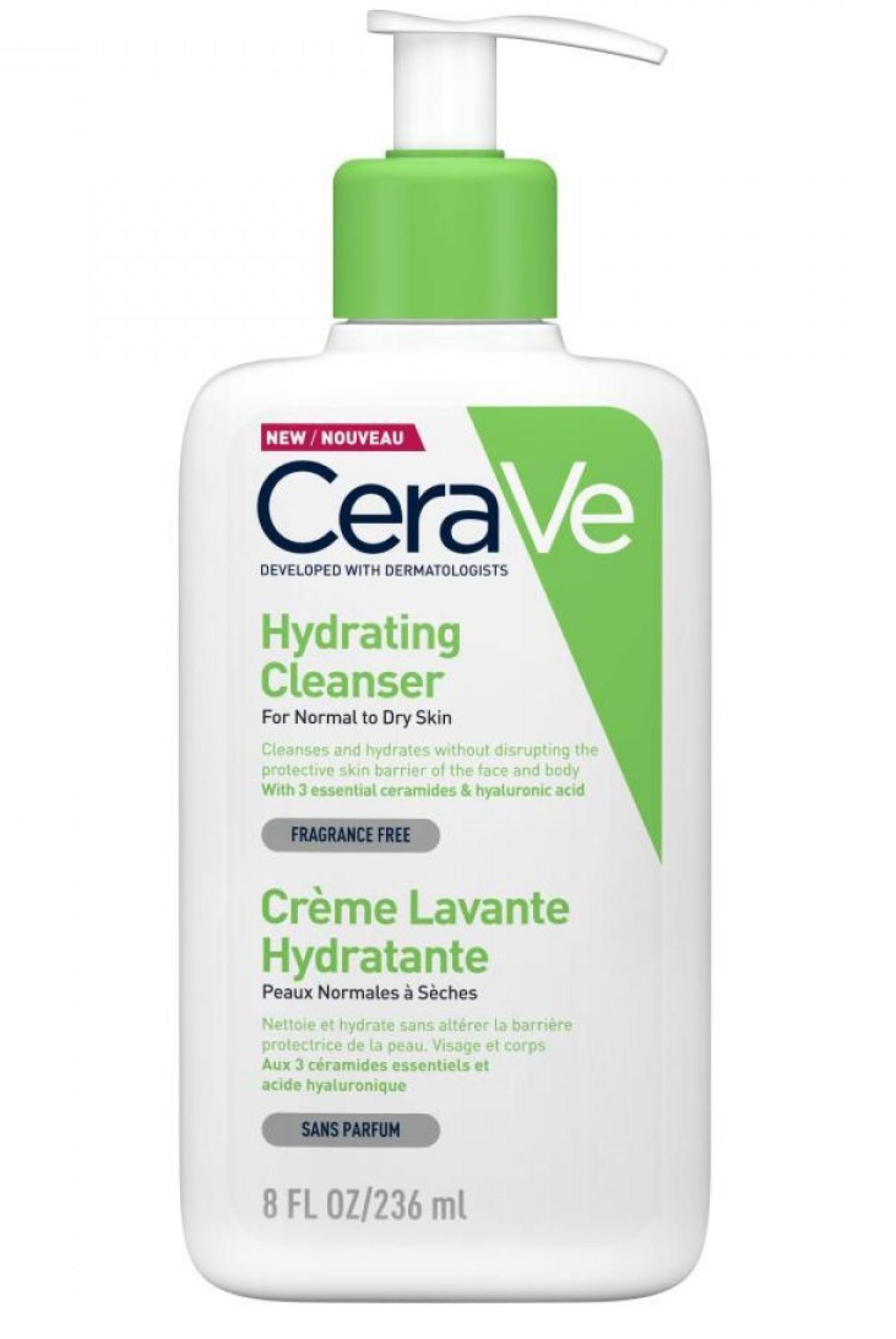 Crema limpiadora hidratante de Cerave