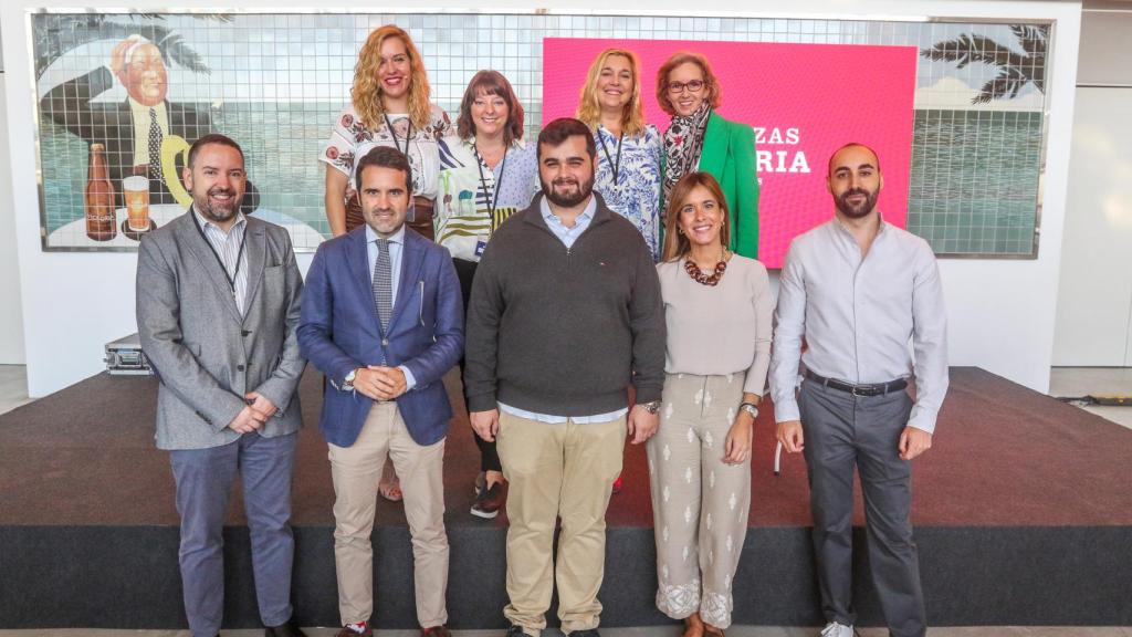 Inauguración de la jornada de Talent Managers en la fábrica de Cervezas Victoria.