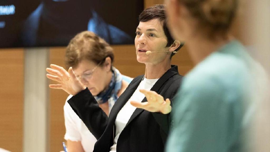 La exregatista y pionera de la sostenibilidad, Ellen MacArthur.