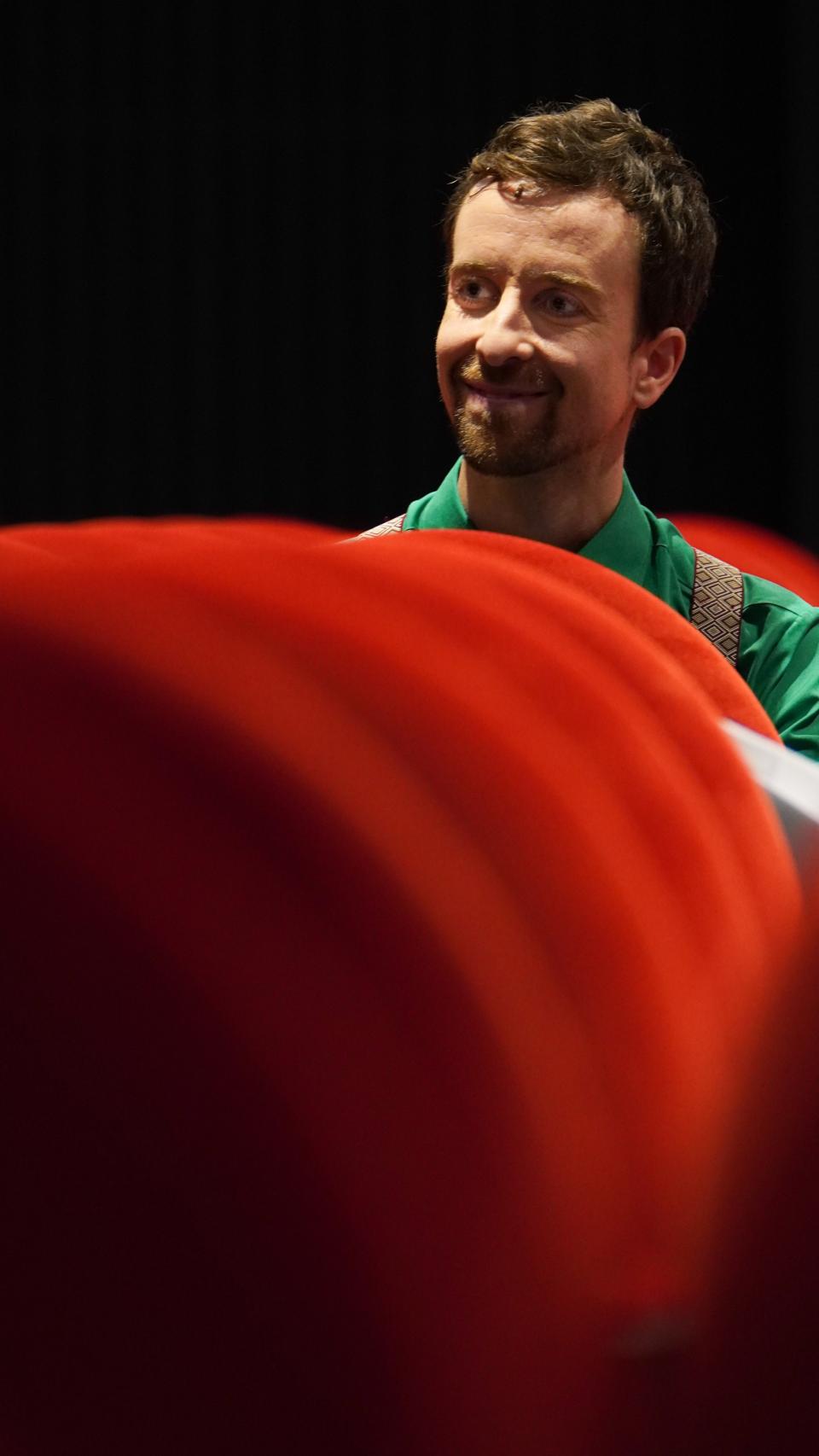 Raúl, en la entrevista.