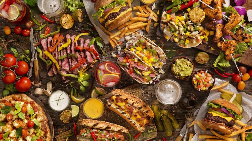 Distintos tipos de comida ultraprocesada.
