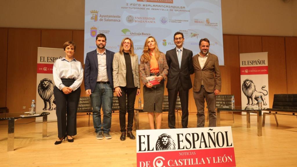 Mesa redonda de 'La industria del español' en el I Foro Salamanca Impulsa de EL ESPAÑOL - Noticias de Castilla y León.
