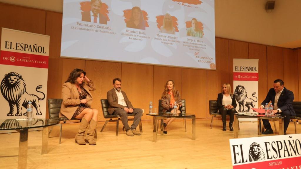 Mesa redonda 'Marca Turística Salamanca' del I Foro Salamanca Impulsa de EL ESPAÑOL - Noticias de Castilla y León.