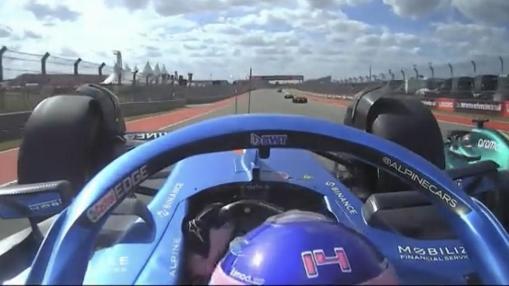 El accidente de Fernando Alonso en Austin y un Boeing 747