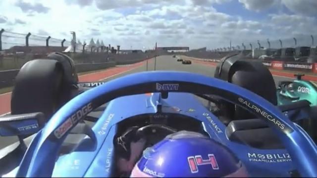 El accidente de Fernando Alonso en Austin y un Boeing 747